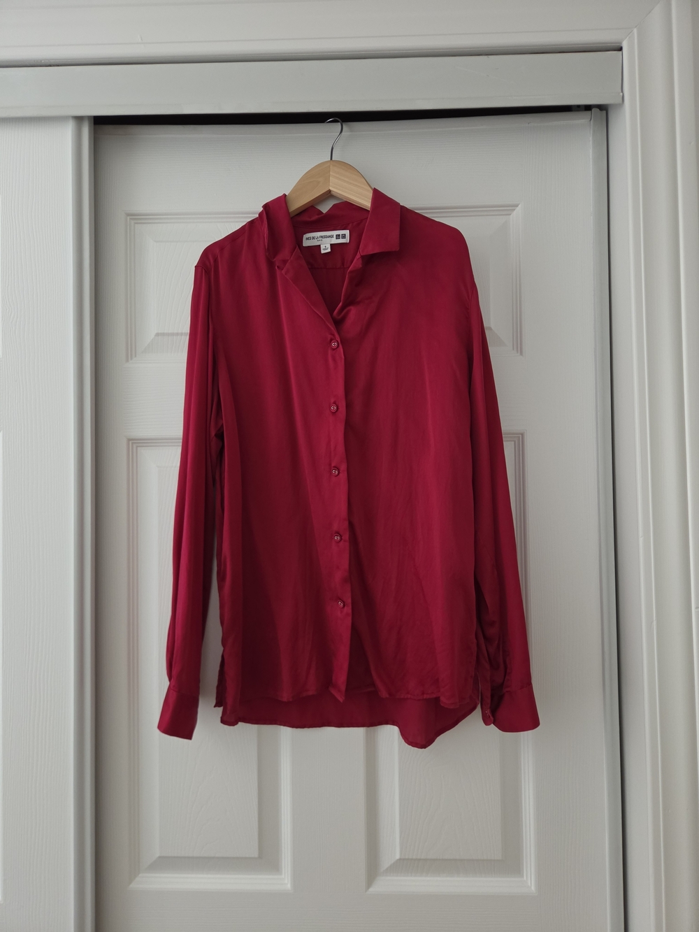 Uniqlo x Ines De La Fressange 100% Silk Blouse